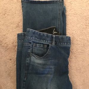 Bootcut jeans light wash
